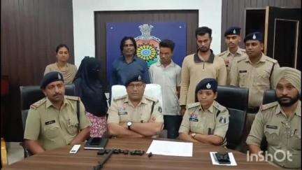 दुर्ग: पुलिस ने कातुलबोर्ड से नशीली दवाई बेचते चार आरोपियों को किया गिरफ्तार