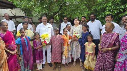 నంద్యాల జిల్లాలో 91.38% పెన్షన్ల పంపిణీ