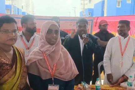 పుంగనూరు: నేషనల్ హ్యూమన్ రైట్స్
 క్రైం కంట్రోల్ ఫార్స్ డిస్ట్రిక్ట్ ఉమెన్ వింగ్ వైస్ ప్రసిడెంట్ గా ఎం.ఏ సల్మా నియామకం.