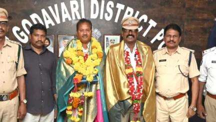 భీమవరం: పదవీ విరమణ పొందిన పోలీసు సిబ్బందిని ఘనంగా సన్మానించి ఆత్మీయ వీడ్కోలు పలికిన జిల్లా అదనపు ఎస్పీ భీమారావు