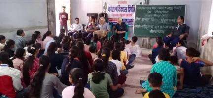 नीम का थाना: नीमकाथाना में राजस्थान राज्य भारत स्काउट गाइड स्थानीय संघ ने कला कौशल शिविर का आयोजन किया