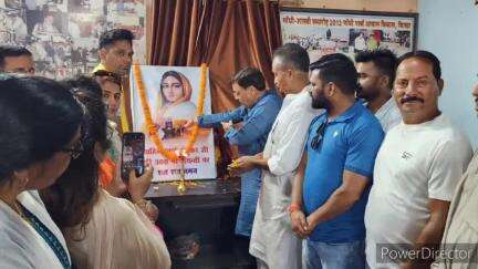 किच्छा: भाजपा कार्यकर्ताओं ने धूमधाम से मनाई अहिल्याबाई की जयंती