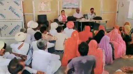 सरवाड़: फतेहगढ़ में प्राकृतिक खेती मिशन के तहत किसानों को किया गया जागरूक