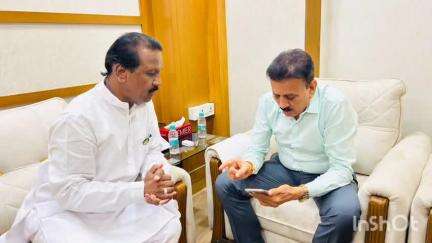 चिखलदरा: तापी मेगा रिचार्ज प्रकल्पाबाबत मेळघाटचे आ.केवलराम काळे यांनी गिरीश महाजन यांची घेतली भेट