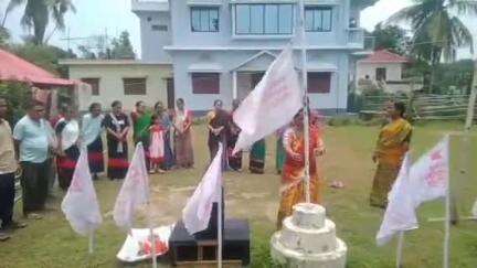 সাব্রুম: কলাছড়া গার্দ্দাং গ্রামে সারা ভারত গনতান্ত্রিক নারী সমিতির কনভেনশন অনুষ্ঠিত হল