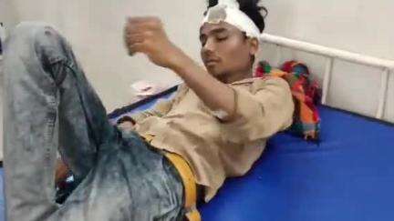 नरसिंहपुर: बरमान चौकी क्षेत्र में मामूली विवाद को लेकर एक युवक पर किया गया प्राणघातक हमला, अस्पताल में भर्ती