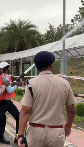 कोटपूतली, बहरोड जिले के नीमराना में नागरिक सुरक्षा मॉक ड्रिल का आयोजन, जिला कलेक्टर भी रहीं मौजूद