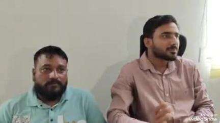 देवीपुर: एम्स में कार्यरत एनकेजी कर्मी ने ठेका मजदूर को एक सप्ताह में भुगतान करने का वादा किया
