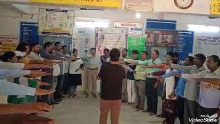 मधुपुर: विश्व तंबाकू निषेध दिवस पर कार्यशाला का आयोजन किया गया