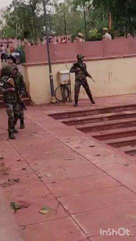 भरतपुर: सेवर थाना इलाके में ड्रोन हमले की सूचना पर प्रशासन पहुंचा, मॉक ड्रिल की गई