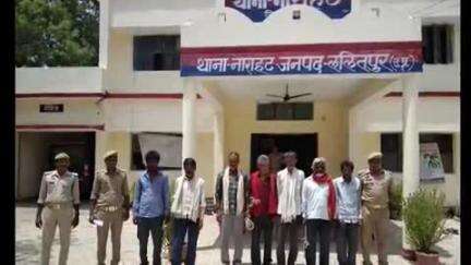 पाली: थाना नाराहट पुलिस ने न्यायालय द्वारा जारी एनबीडब्ल्यू वारंट के मामले में 7 वांछित वारंटियों को किया गिरफ्तार