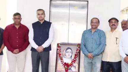 अमरावती: संत गाडगे बाबा अमरावती विद्यापीठात पुण्यश्लोक लोकमाता अहिल्यादेवी होळकर जयंती साजरी