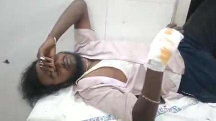 సిండికేట్ నగర్ సమీపంలో రెండు బొలెరోలు ఢీకొని వ్యక్తికి తీవ్ర గాయాలు