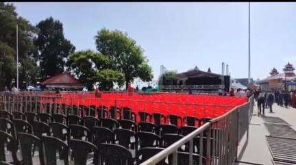 शिमला शहरी: ऐतिहासिक रिज मैदान में शिमला ग्रीष्मोत्सव की तैयारी में जुटा शिमला प्रशासन