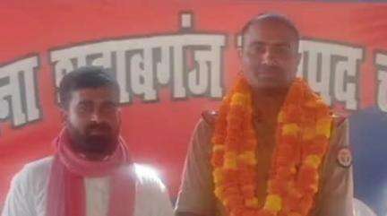 चकिया: शहाबगंज में नवागत थाना अध्यक्ष अर्जुन सिंह का व्यापार मंडल ने किया स्वागत