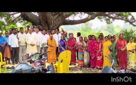 बिरनी: चोंगाखार में सार्वजनिक भूमि पर भाजपा ने अतिक्रमण हटाने का अभियान छेड़ा
