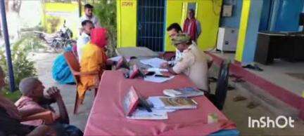 शाम्हो अकहा कुरहा: शाम्भो थाना परिसर में आयोजित जनता दरबार में सीओ ने सुने मामले