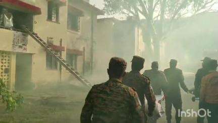 गिर्वा: ऑपरेशन शील्ड: उदयपुर मिलिट्री स्टेशन पर ड्रोन हमले और आगजनी की मॉक ड्रिल