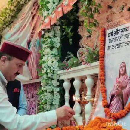 चौपाल: चौपाल के विधायक बलबीर वर्मा ने रानी अहिल्याबाई होलकर की 300वीं जन्म जयंती पर पुष्प अर्पित किए