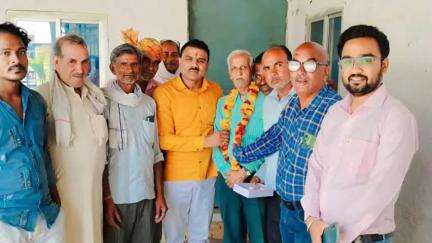 राजगढ़: ब्यावरा नगरपालिका में सहायक राजस्व निरीक्षक के सेवानिवृत्ति पर विदाई समारोह आयोजित