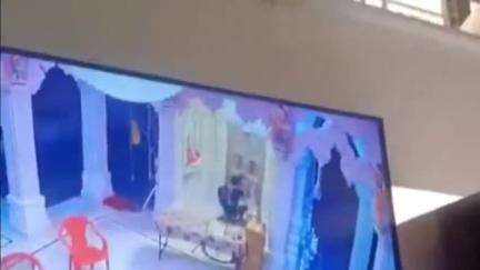 गरनिया ग्राम में आई माता के मंदिर में हुई चोरी का सीसीटीवी फुटेज पुलिस के हाथ लगा, अज्ञात चोर की तलाश जारी