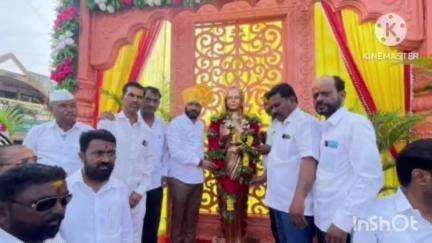 संगमनेर: शहरामध्ये पुण्यश्लोक राजमाता अहिल्यादेवी होळकर यांचे ३०० वी जयंती उत्साहात साजरी, आमदार अमोल खताळ यांनी केले अभिवादन