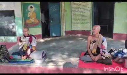 परैया: कפסिया में वियतनामी बौद्ध तीर्थ यात्रियों का स्वागत, ग्रामीणों ने गांव में बुद्ध प्रतिमाओं की जानकारी दी