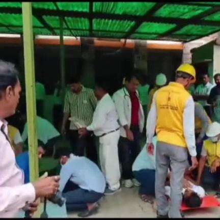राजगढ़: राजगढ़ कस्बे में ब्लैकआउट के दौरान उपखंड प्रशासन ने किया मॉक ड्रिल, सभी विभागों के प्रशासन मौके पर रहे मौजूद