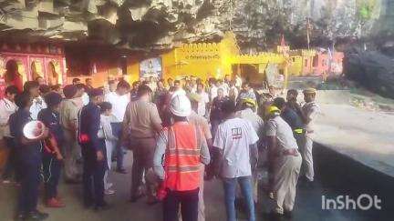प्रतापगढ़: गौतमेश्वर महादेव मंदिर, अरनोद में 'एयर स्ट्राइक' की सूचना पर मॉक ड्रिल, रेस्क्यू टीम ने किया त्वरित रिस्पॉन्स
