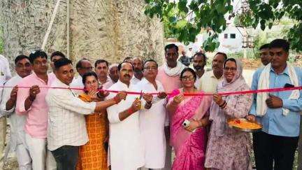 चिड़ावा: घुमनसर कलां में समारोहपूर्वक सार्वजनिक कुएं का हुआ लोकार्पण, भाजपा जिला महामंत्री राजेश दहिया रहे मुख्य अतिथि