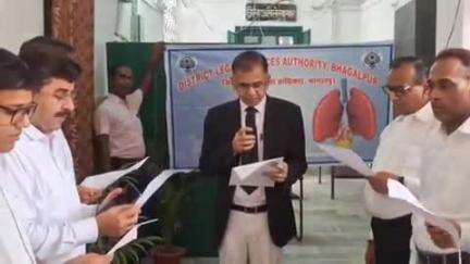 जगदीशपुर: विश्व तंबाकू निषेध दिवस पर भागलपुर न्यायालय ने नशामुक्ति का संदेश दिया, सराहनीय पहल