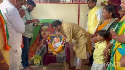 जळगाव जामोद: राष्ट्रमाता पुण्यश्लोक अहिल्यादेवी होळकर जयंती निमित्त आसलगाव येथे आमदार डॉक्टर संजय कुटे यांनी केले अभिवादन