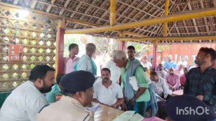 बसंतपुर: भूमि विवाद के निपटारे के लिए वीरपुर थाना परिसर में जनता दरबार का आयोजन, 21 में से आठ मामलों का हुआ निष्पादन