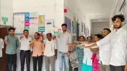 खालवा: जामकोटा में विश्व तंबाकू निषेध दिवस पर शपथ ग्रहण कार्यक्रम का आयोजन