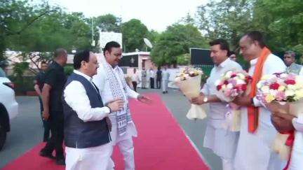 सांगानेर: केंद्रीय स्वास्थ्य एवं परिवार कल्याण मंत्री जगत प्रकाश नड्डा ने जयपुर के आरआईसी में होल्कर जयंती पर किया सम्बोधन