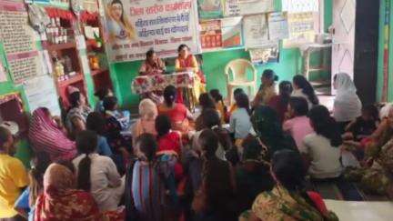 पन्ना: पन्ना नगर के वार्ड 13 में देवी अहिल्या बाई होल्कर की जयंती पर कार्यशाला का आयोजन