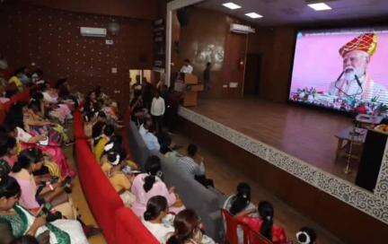 मुरार: देवी अहिल्याबाई की 300वीं जयंती पर बाल भवन में महिला सशक्तिकरण सम्मेलन आयोजित