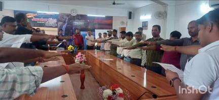 जयनगर: प्रखंड कार्यालय में विश्व तंबाकू निषेध दिवस मनाया गया, तंबाकू त्यागने का संकल्प लिया