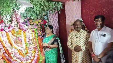 ସୁନ୍ଦରଗଡ ସହର: ସହରର ମହାନ୍ତିପଡ଼ାରେ ଧୁମଧାମରେ ଶୀତଳ ଷଷ୍ଠୀ ଯାତ୍ରା ପାଳନ, ଯୋଗଦେଲେ ବିଧାୟକ ଯୋଗେଶ କୁମାର ସିଂ