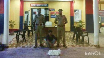 कुलपहाड़: अजनर पुलिस टीम ने अवैध शराब के साथ एक अभियुक्त को अजनर से किया गिरफ्तार