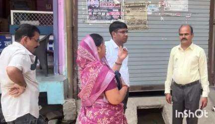चाचौड़ा: चाचौड़ा नगर परिषद अध्यक्ष ने वार्डों का निरीक्षण किया, सड़क मरम्मत और पेयजल व्यवस्था के दिए आदेश