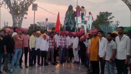 दमयंती नगर: संत शिरोमणि महाराणा प्रताप जी की जयंती पर जिला राजपूत क्षत्रिय समाज ने निकाली भव्य वाहन रैली
