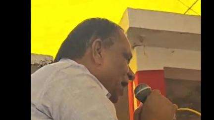 चौरई: चिखली कला में आयोजित श्रीमद् भागवत कथा में पूर्व विधायक पंडित रमेश दुबे हुए शामिल