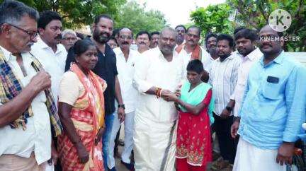 అష్టాపురం మండలం దిబ్బపాలెం గ్రామంలో ఎన్టీఆర్ భరోసా పెన్షన్ల పంపిణీలో పాల్గొన్న ఎమ్మెల్యే సుందరపు విజయ్ కుమార్