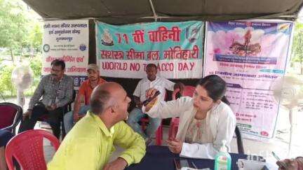 ढाका: SSB के सहयोग से आयोजित किया गया निशुल्क मानव चिकित्सा शिविर