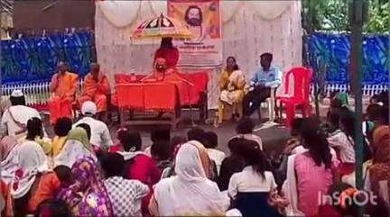पेठ: महाविहीर येथे आंतराष्ट्रीय महामंडलेश्वर स्वामी रमणगिरी महाराज यांचे उपस्थितीत हनुमान मुर्ती प्राणप्रतिष्ठा  सत्संग सोहळा