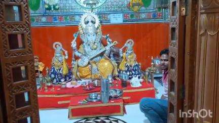 विदिशा नगर: रंगई स्थित बाढ़वाले गणेश मंदिर पर शिवराज सिंह चौहान और साधना सिंह चौहान की विशेष आस्था है