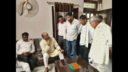 चित्तौड़गढ़: मधुबन स्थित सांसद आवास पर चित्तौड़गढ़ सांसद सीपी जोशी ने की जनसुनवाई
