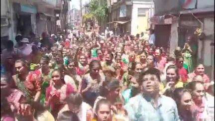 વડવા ખાડિયા કુવા વિસ્તારના બહુચર માતાજીના મંદિરના 21 માં પાટોત્સવ નિમિતે શોભાયાત્રા યોજાઈ