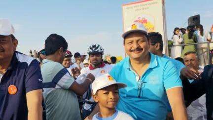 महाबळेश्वर: महापर्यटन उत्सवात मॉर्निंग रागाज, सायक्लथाॅन, फन रन मध्ये  नागरिकांचा उत्स्फूर्त सहभाग